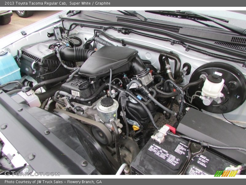 Super White / Graphite 2013 Toyota Tacoma Regular Cab