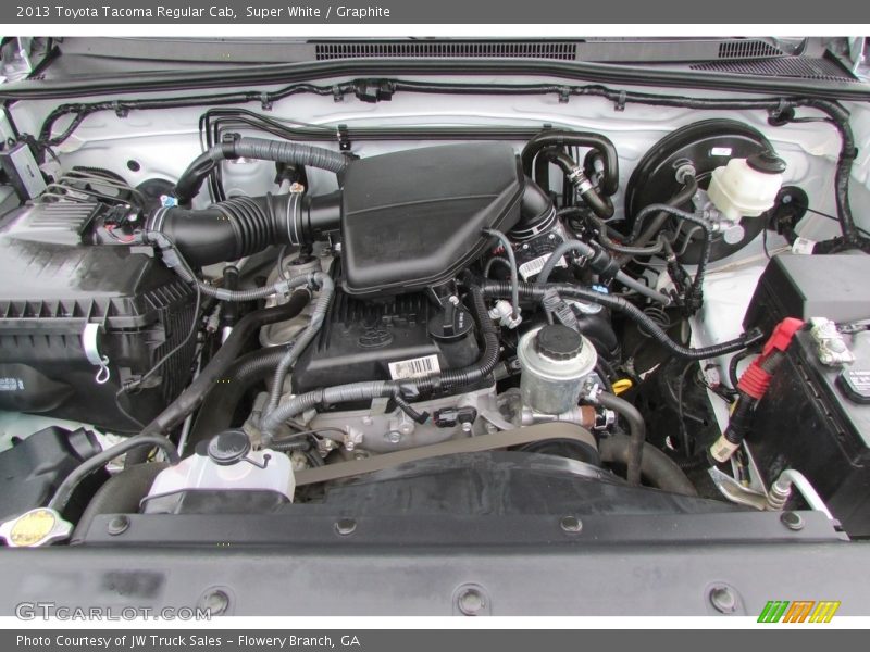 Super White / Graphite 2013 Toyota Tacoma Regular Cab