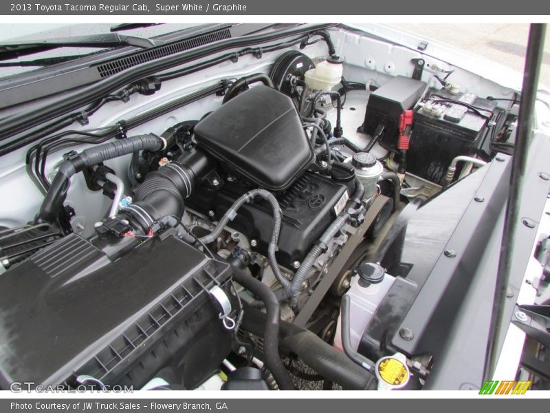 Super White / Graphite 2013 Toyota Tacoma Regular Cab