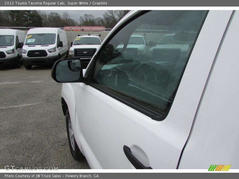 Super White / Graphite 2013 Toyota Tacoma Regular Cab