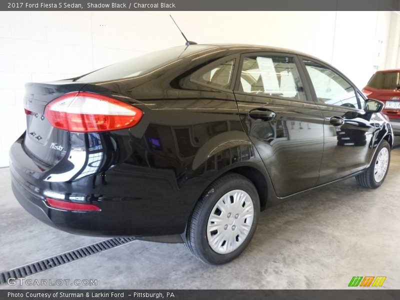 Shadow Black / Charcoal Black 2017 Ford Fiesta S Sedan