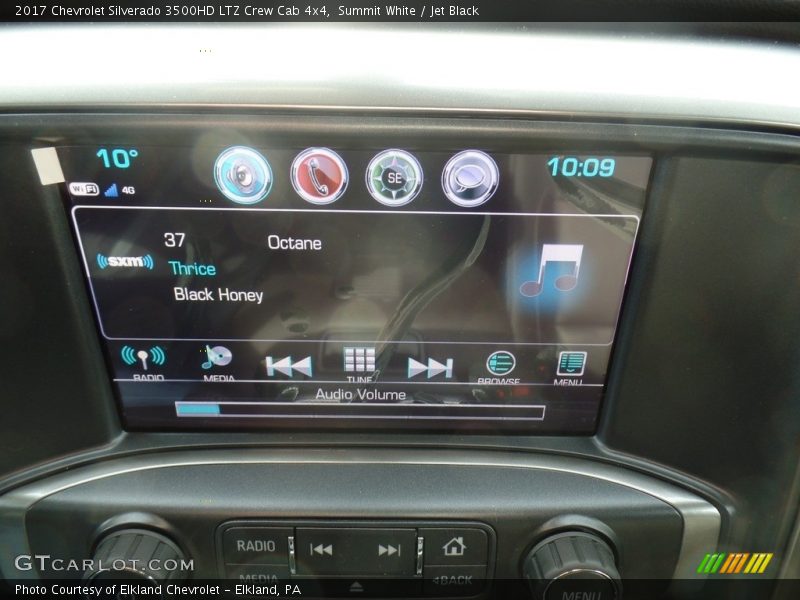 Summit White / Jet Black 2017 Chevrolet Silverado 3500HD LTZ Crew Cab 4x4