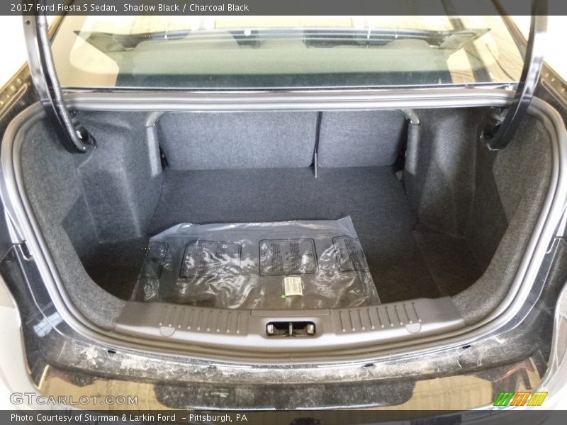 Shadow Black / Charcoal Black 2017 Ford Fiesta S Sedan