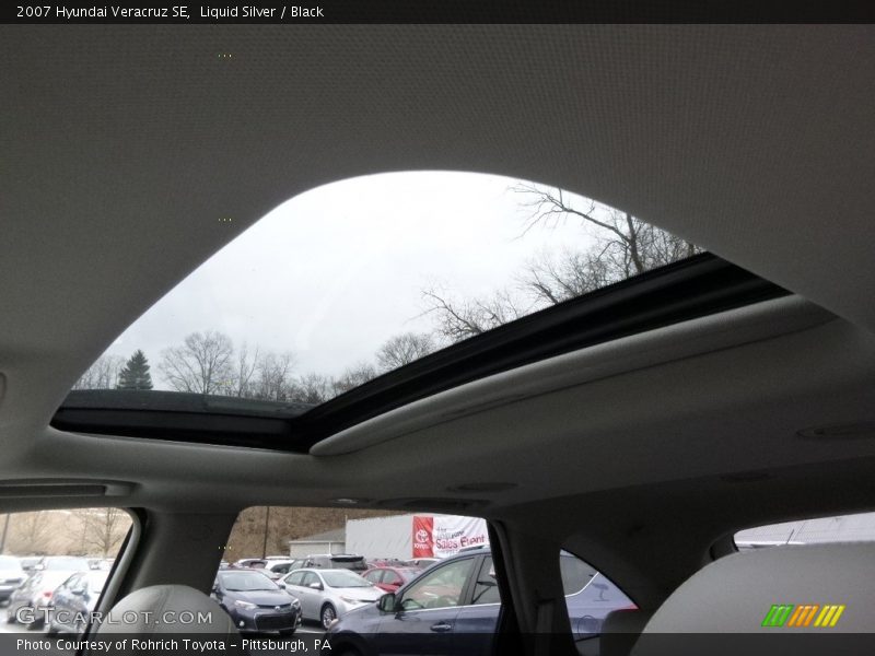 Liquid Silver / Black 2007 Hyundai Veracruz SE