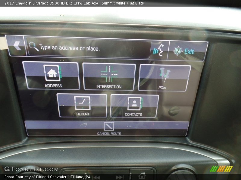 Summit White / Jet Black 2017 Chevrolet Silverado 3500HD LTZ Crew Cab 4x4