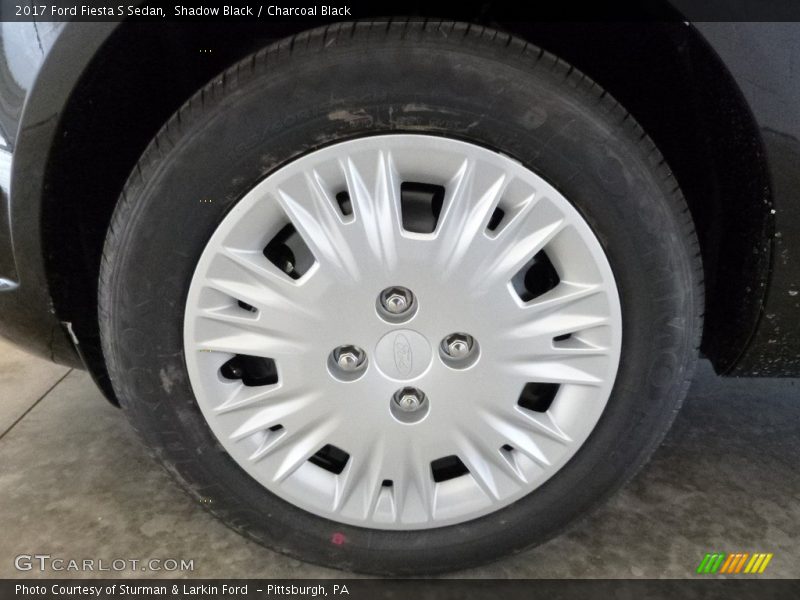 Shadow Black / Charcoal Black 2017 Ford Fiesta S Sedan