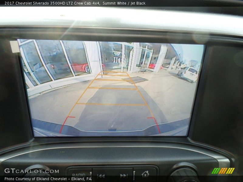 Summit White / Jet Black 2017 Chevrolet Silverado 3500HD LTZ Crew Cab 4x4