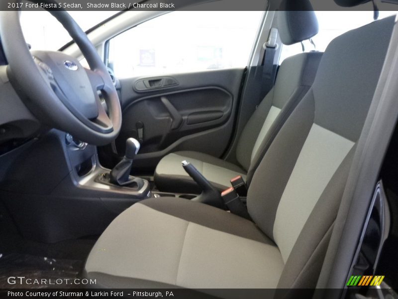 Shadow Black / Charcoal Black 2017 Ford Fiesta S Sedan