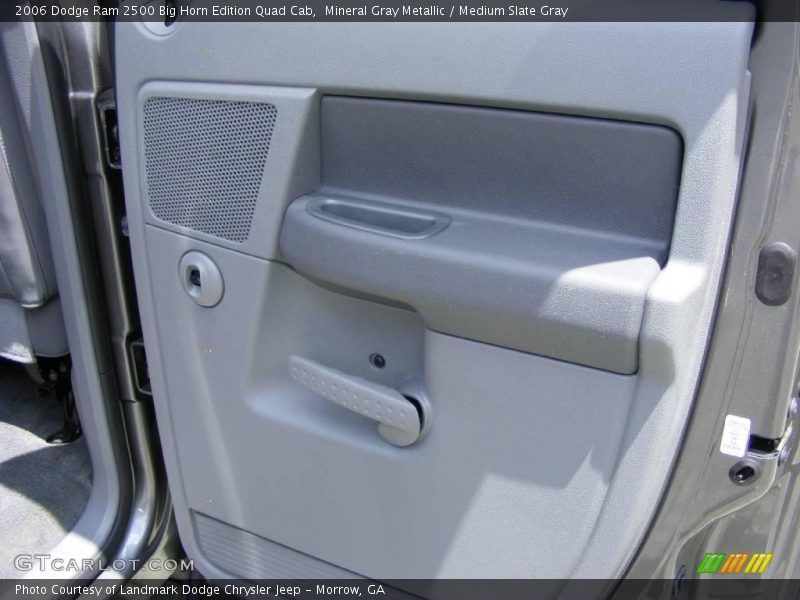 Mineral Gray Metallic / Medium Slate Gray 2006 Dodge Ram 2500 Big Horn Edition Quad Cab