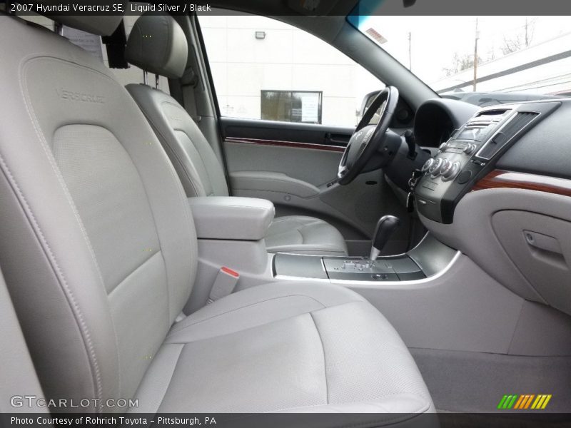 Liquid Silver / Black 2007 Hyundai Veracruz SE