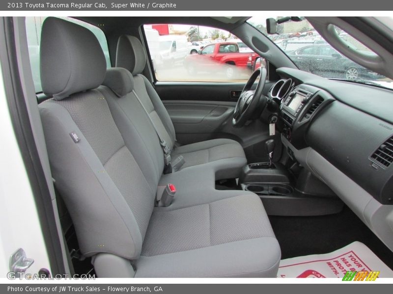 Super White / Graphite 2013 Toyota Tacoma Regular Cab