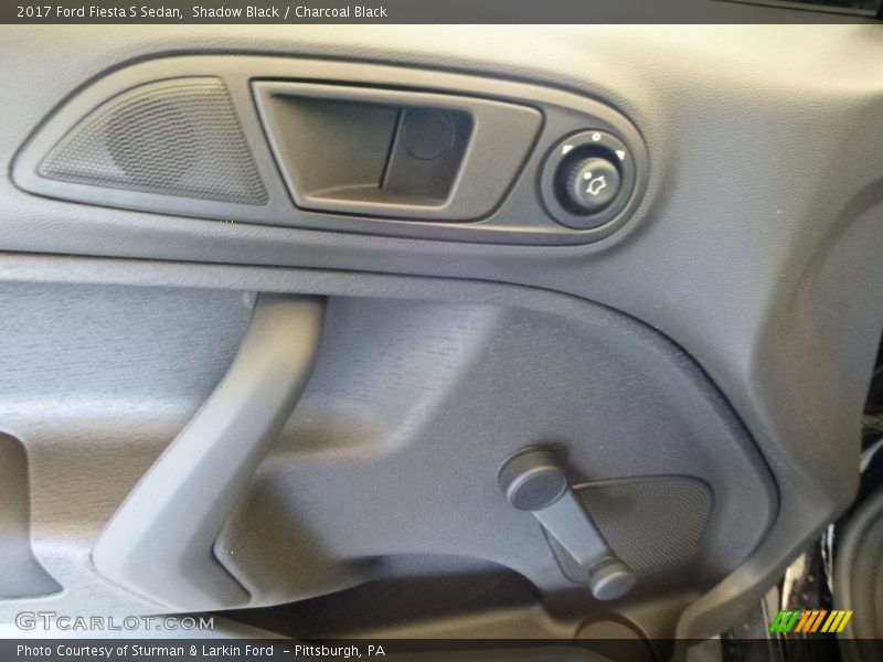 Shadow Black / Charcoal Black 2017 Ford Fiesta S Sedan