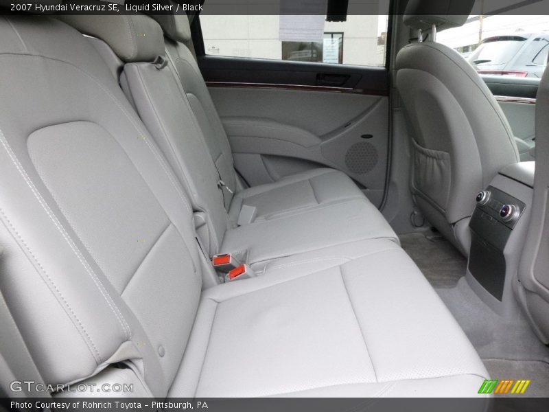 Liquid Silver / Black 2007 Hyundai Veracruz SE
