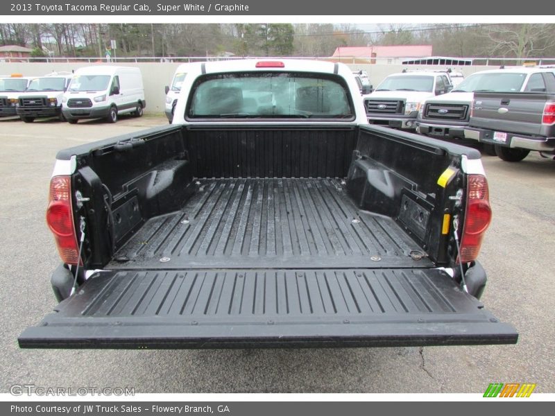 Super White / Graphite 2013 Toyota Tacoma Regular Cab