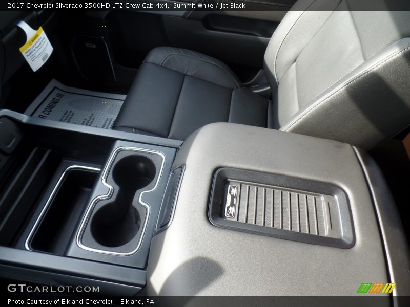 Summit White / Jet Black 2017 Chevrolet Silverado 3500HD LTZ Crew Cab 4x4