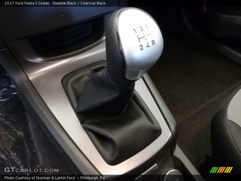 Shadow Black / Charcoal Black 2017 Ford Fiesta S Sedan