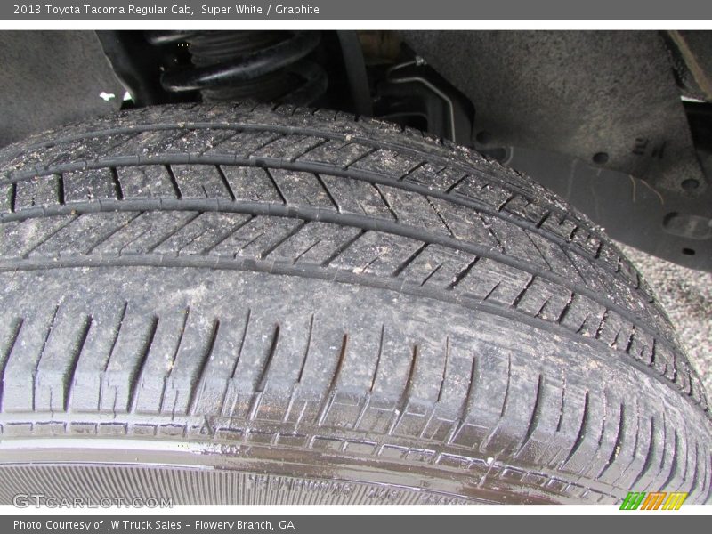 Super White / Graphite 2013 Toyota Tacoma Regular Cab