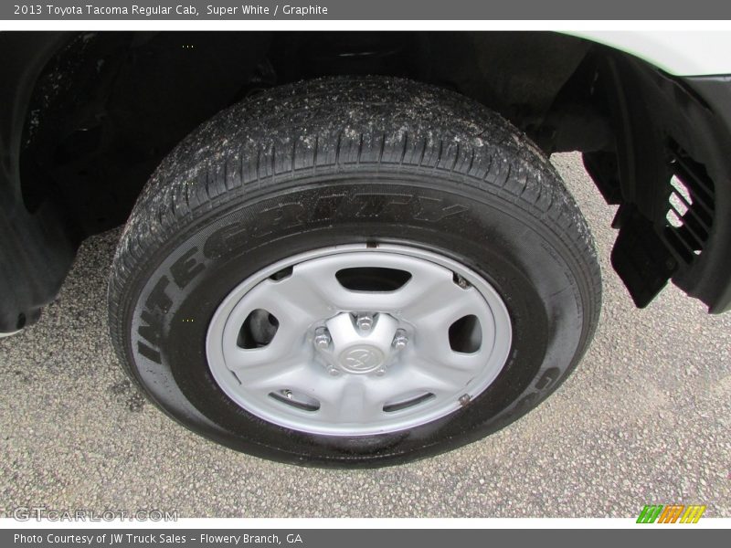 Super White / Graphite 2013 Toyota Tacoma Regular Cab