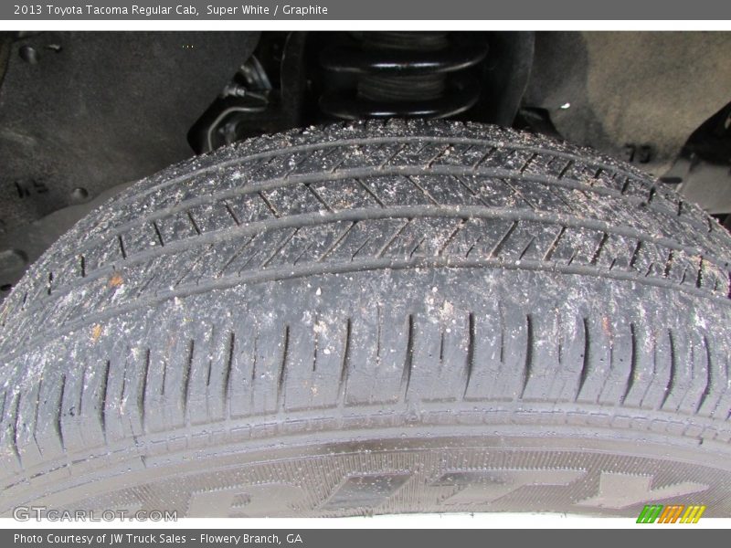 Super White / Graphite 2013 Toyota Tacoma Regular Cab