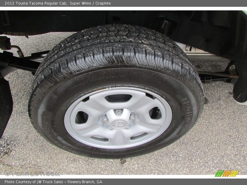 Super White / Graphite 2013 Toyota Tacoma Regular Cab