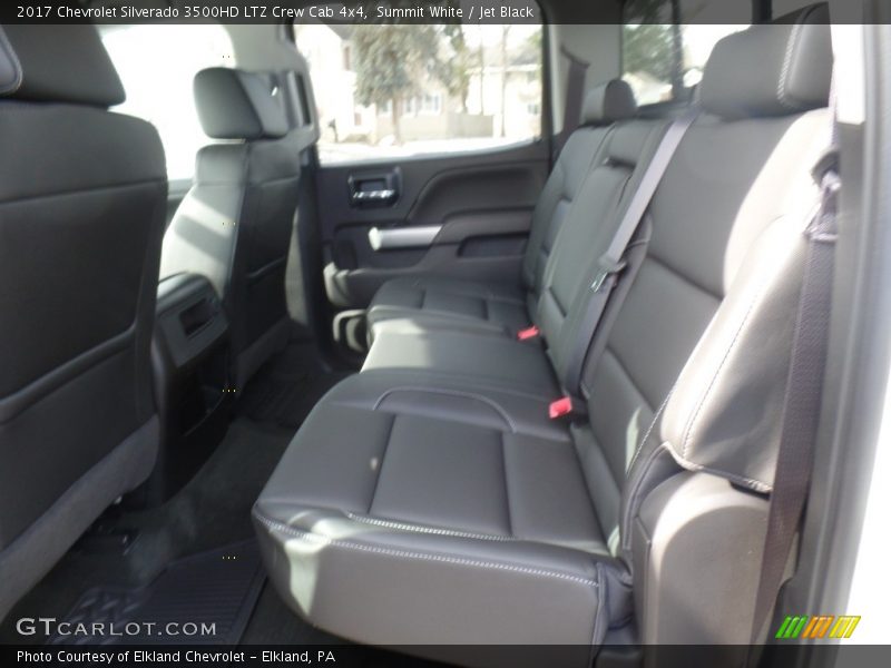 Summit White / Jet Black 2017 Chevrolet Silverado 3500HD LTZ Crew Cab 4x4