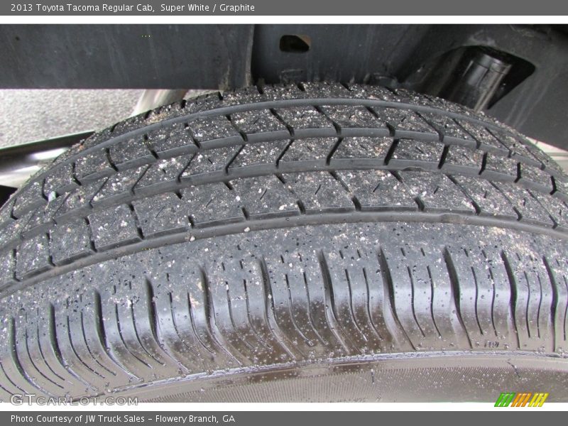 Super White / Graphite 2013 Toyota Tacoma Regular Cab