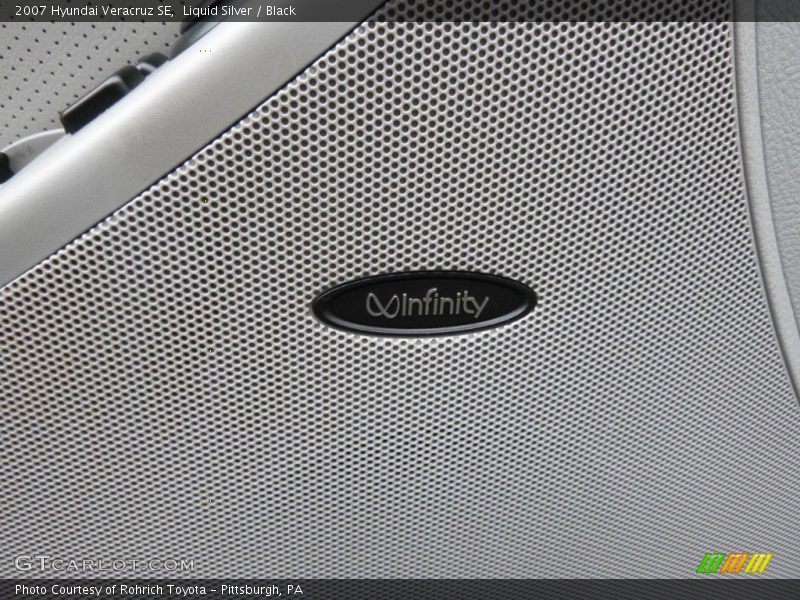 Liquid Silver / Black 2007 Hyundai Veracruz SE