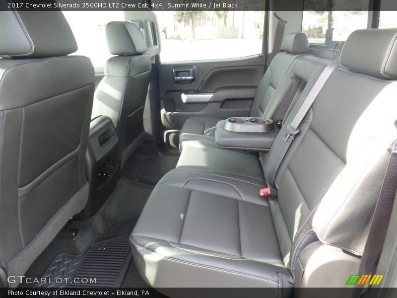 Summit White / Jet Black 2017 Chevrolet Silverado 3500HD LTZ Crew Cab 4x4