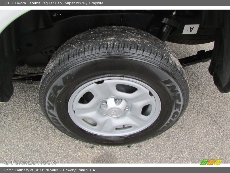 Super White / Graphite 2013 Toyota Tacoma Regular Cab