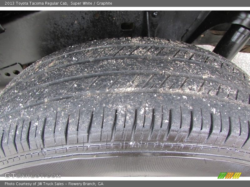 Super White / Graphite 2013 Toyota Tacoma Regular Cab