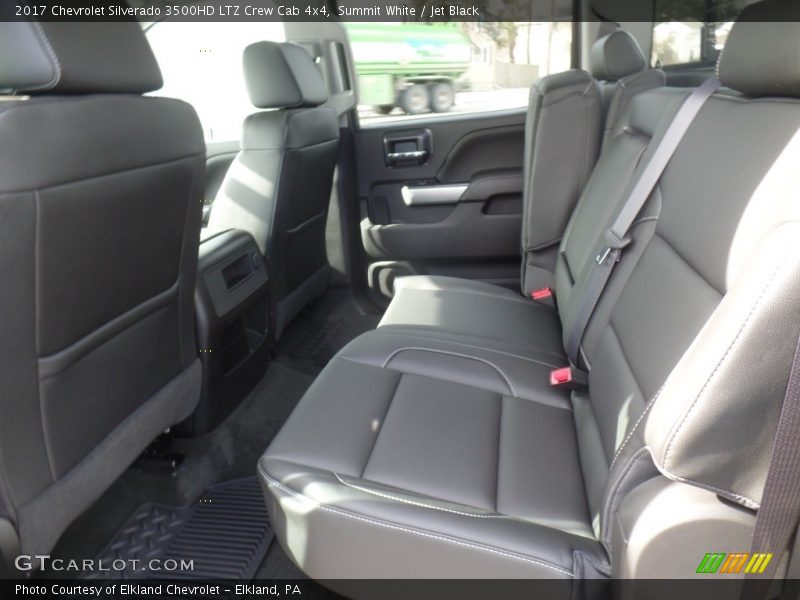 Summit White / Jet Black 2017 Chevrolet Silverado 3500HD LTZ Crew Cab 4x4