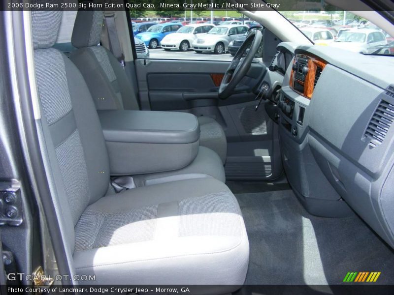 Mineral Gray Metallic / Medium Slate Gray 2006 Dodge Ram 2500 Big Horn Edition Quad Cab