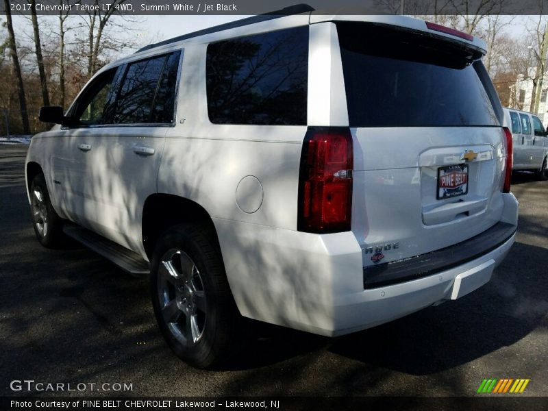 Summit White / Jet Black 2017 Chevrolet Tahoe LT 4WD