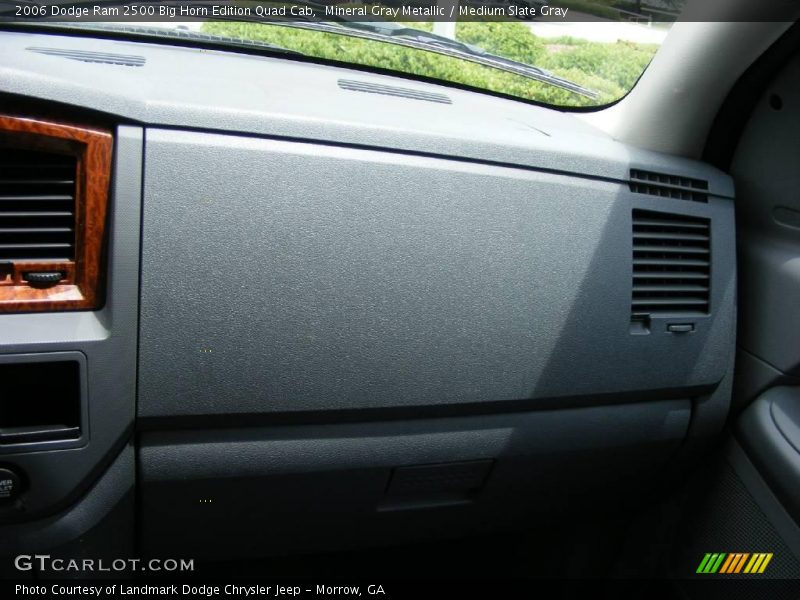 Mineral Gray Metallic / Medium Slate Gray 2006 Dodge Ram 2500 Big Horn Edition Quad Cab