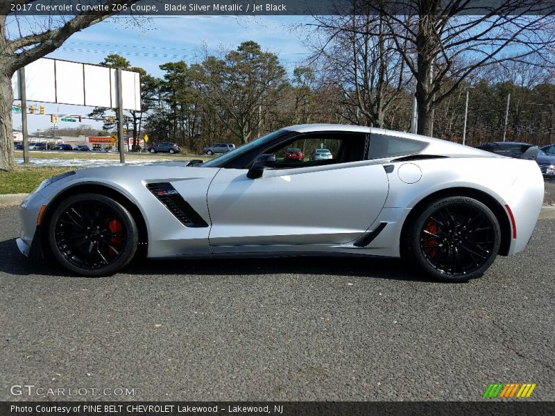  2017 Corvette Z06 Coupe Blade Silver Metallic