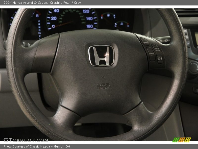 Graphite Pearl / Gray 2004 Honda Accord LX Sedan