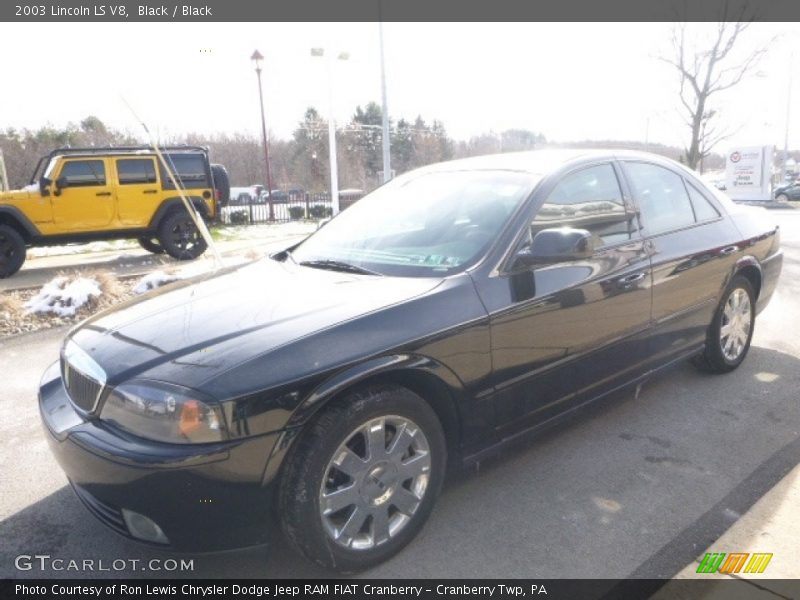 Black / Black 2003 Lincoln LS V8
