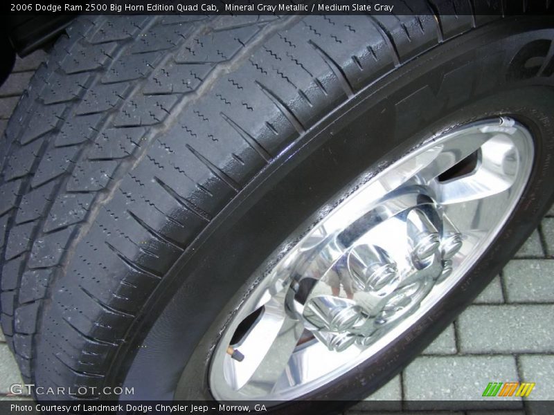 Mineral Gray Metallic / Medium Slate Gray 2006 Dodge Ram 2500 Big Horn Edition Quad Cab