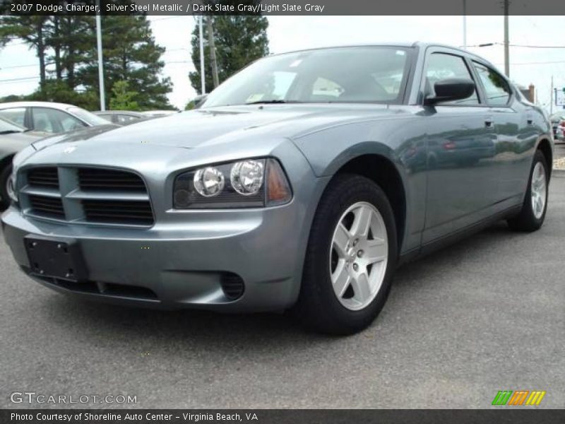 Silver Steel Metallic / Dark Slate Gray/Light Slate Gray 2007 Dodge Charger