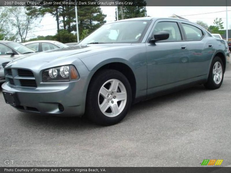 Silver Steel Metallic / Dark Slate Gray/Light Slate Gray 2007 Dodge Charger