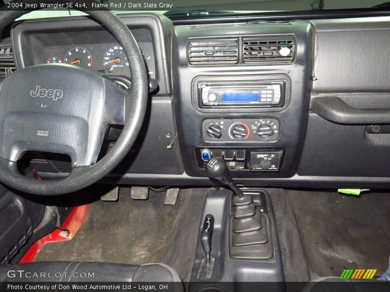 Flame Red / Dark Slate Gray 2004 Jeep Wrangler SE 4x4