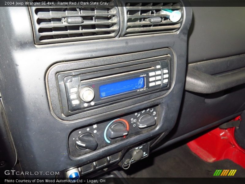 Flame Red / Dark Slate Gray 2004 Jeep Wrangler SE 4x4