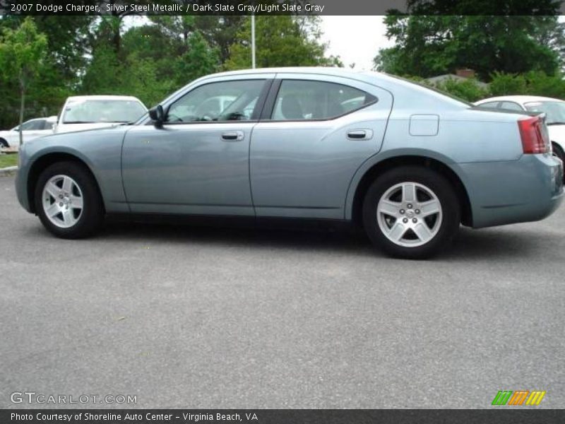 Silver Steel Metallic / Dark Slate Gray/Light Slate Gray 2007 Dodge Charger