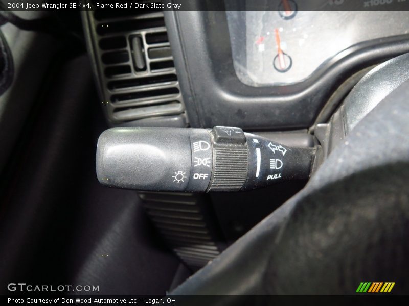 Flame Red / Dark Slate Gray 2004 Jeep Wrangler SE 4x4