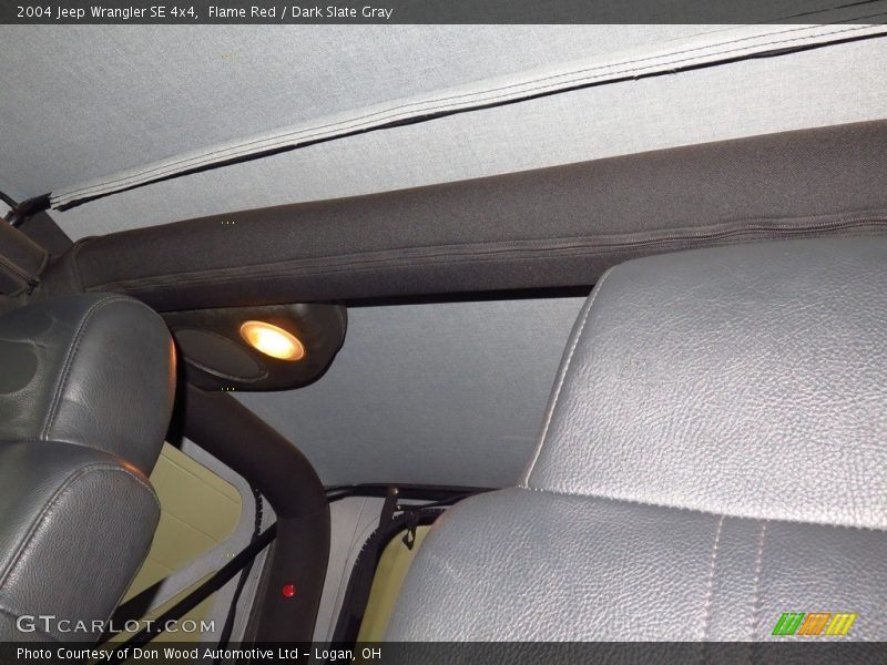 Flame Red / Dark Slate Gray 2004 Jeep Wrangler SE 4x4