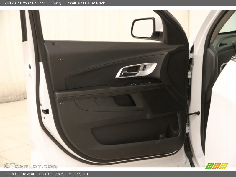 Summit White / Jet Black 2017 Chevrolet Equinox LT AWD