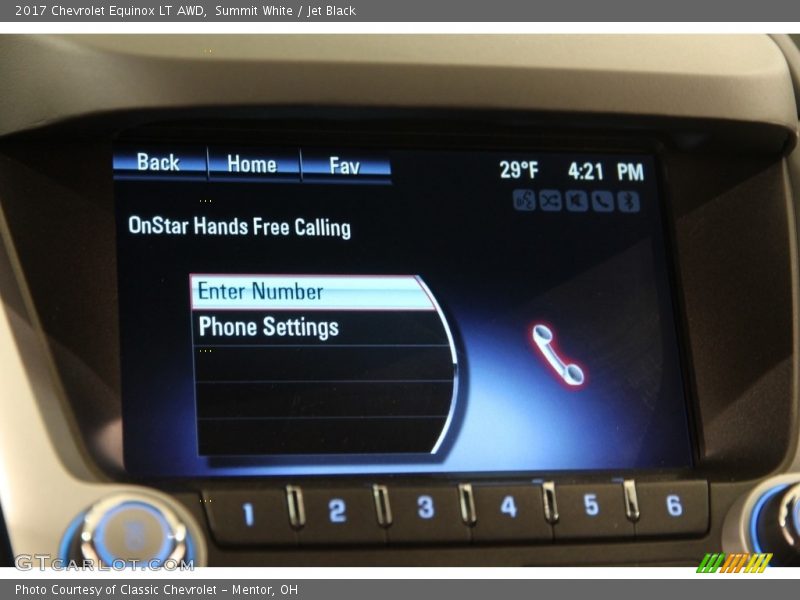 Summit White / Jet Black 2017 Chevrolet Equinox LT AWD