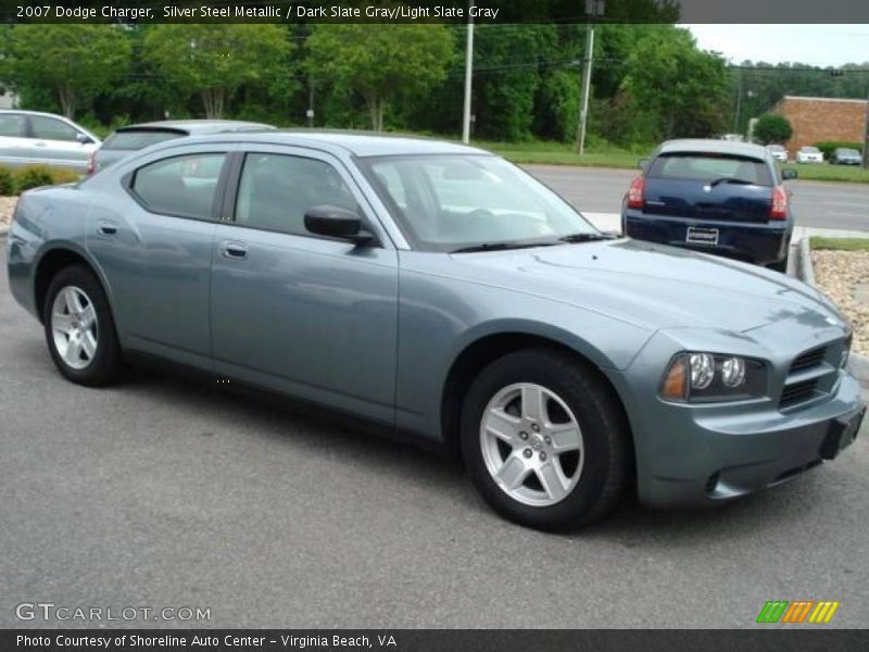 Silver Steel Metallic / Dark Slate Gray/Light Slate Gray 2007 Dodge Charger