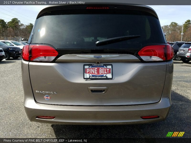 Molten Silver / Black/Alloy 2017 Chrysler Pacifica Touring