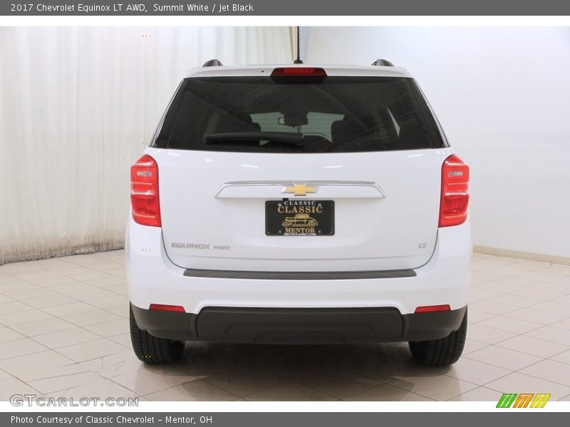 Summit White / Jet Black 2017 Chevrolet Equinox LT AWD